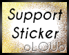 .L. 20k Support Sticker