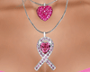 Breast Cancer Necklace
