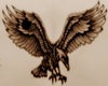 (Mali)Back Eagles Tattoo