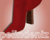 [P] Red suede boots