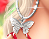 Butterfly Earrings SLVR