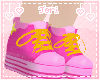 T! Pink Star Shoes