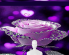 Purple rose background