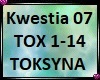 Toksyna TOX1-14 Kwestia