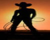 *R* Sunset Cowgirl