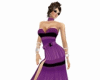 Purple Ruffle gown