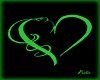 Green Heart Dance Marker