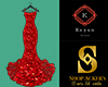 Magical red dress