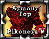 !Pk Armour Red Top