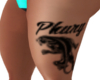 XXL Phury Panther Tattoo