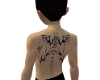 Full Back Spine Tattoo