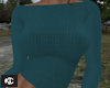 Teal Ribbed Sweater