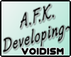 [V]AFK Deving Headsign