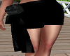 Black Skirt w Flower