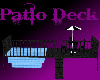 Black Patio Deck