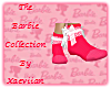 (X) Barbie Pink Socks S