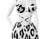 Z.White cheeta sundress