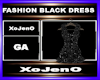 FASHION BLACK DRESS