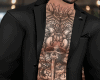 Black Full Suit + Tattoo