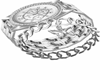 Butterfly Silver Watch