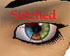 M Stitched Together Eyes