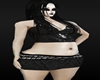 Dark Black Goth PREGNANT 