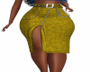 Versity Gold Skirt