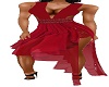 RED LEVEL DRESS