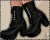 Black Leather Fall Boots