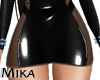 Black Latex Skirt