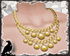 {W} GOLD PEARL NECKLACE