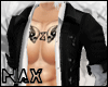 |NAX| Bare chest jacket
