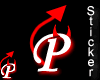 PB Devilish Logo Sticker