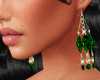 Holiday Green Earrings