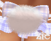 Fluffy Bunny Tail Purple