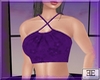 Purple Flower Top