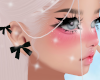 ! Add ribbon earrings