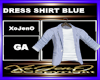 DRESS SHIRT BLUE