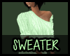 {EL} Sweater Green Black