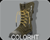 [COL] Army green boots