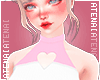 ❄ Heart Top Pink