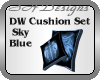 DW Cushion Set Sky Blue