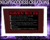 HAVEN RULES