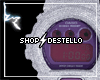 f purple iced out gshock