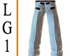 LG1 White Dressed Jeans