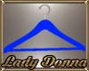 (L) Blue Clothes Hanger