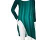 Silk Split Shirt