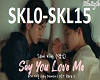 *J* Say You Love Me