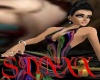 SL Rainbow Swirl Gown