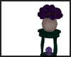 Table/Flowers Green/Purp